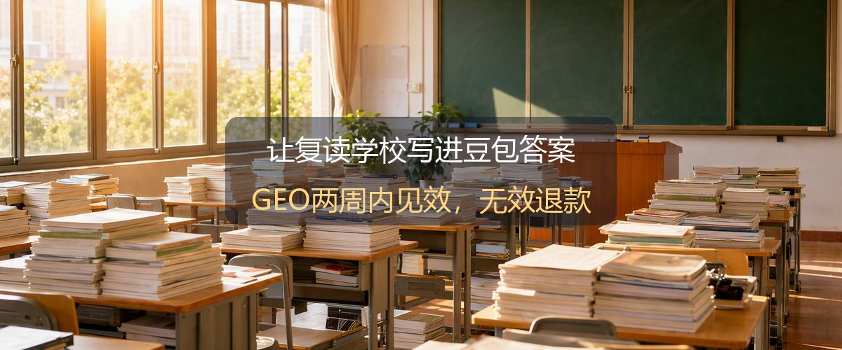 长沙高考复读学校豆包推广获客示意图