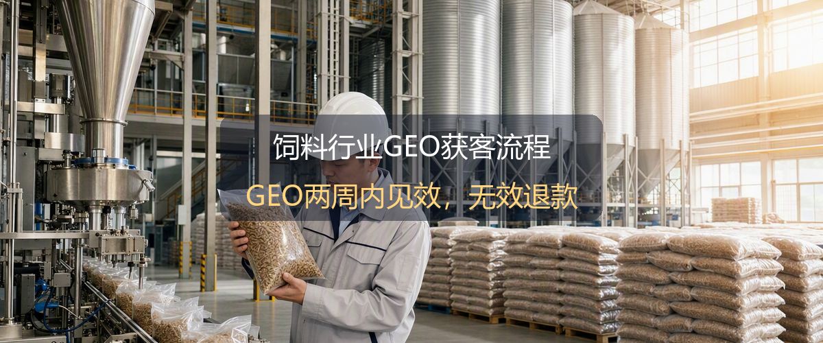 湖南饲料企业GEO引流搭建流程示意图