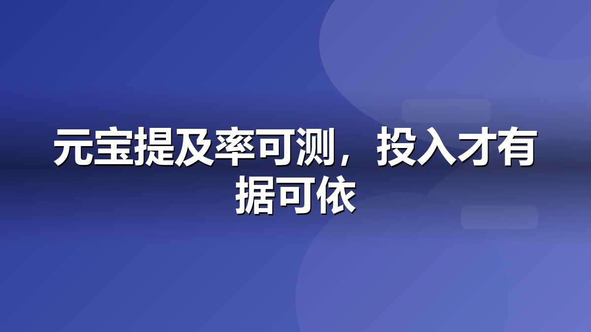 元宝推广效果监测与AI答案可见度示意图