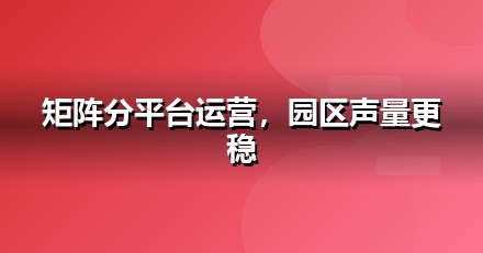 政府园区自媒体矩阵怎么搭：从账号到内容的落地清单