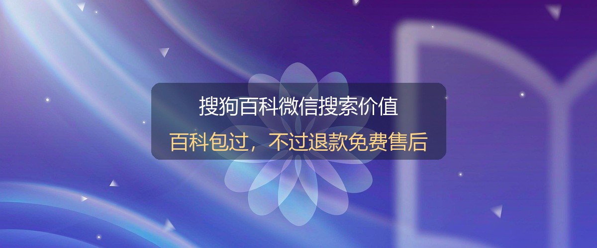 搜狗百科微信搜索价值示意图