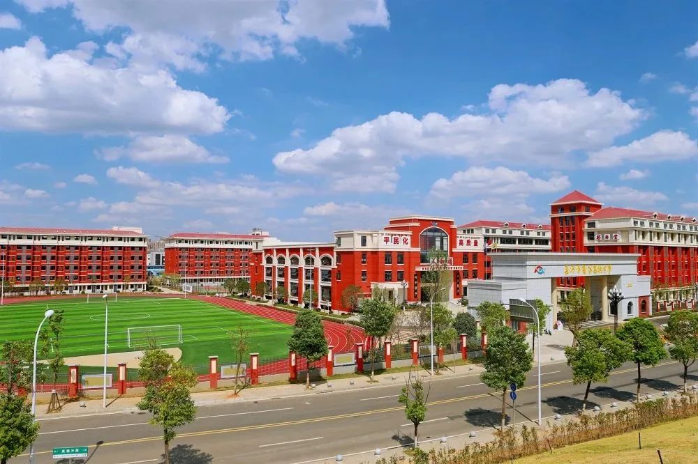 麓谷高中全景图